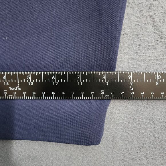 J. Crew Women 18 Navy High Rise Elastic Waist Jamie Dress Pant - Picture 9 of 11